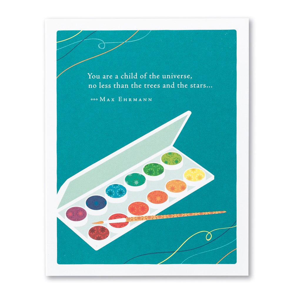 Positively Green, Greeting Card - Birthday, Gifts, Kids, You Are a Child, 365430